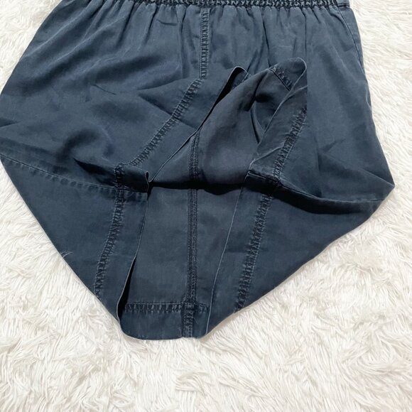 Women J Jill A Line Denim-Like Knee Length Skirts in Denim Blue Size 8 - Picture 8 of 8